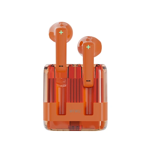 Wiwu T21 Crystal Wireless Stereo Earbuds - Image 3