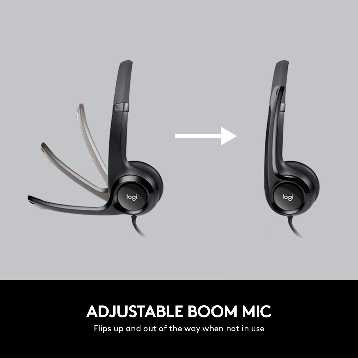 Logitech USB Computer Headset - Image 4