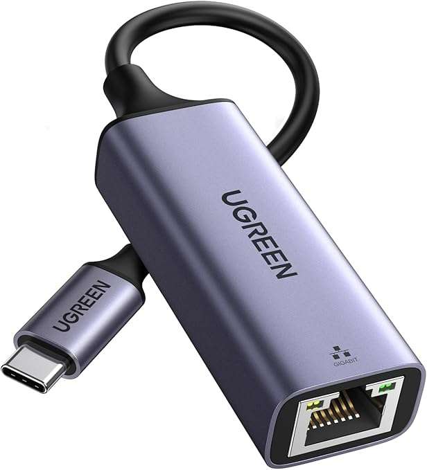 UGREEN USB-C to Ethernet Adapter – 1000Mbps Network Speed
