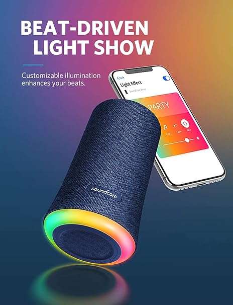 Anker H11 Sound speaker Flare Ambient LED lighting, 360-Degree - Image 3