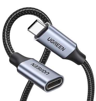 Ugreen USB-C Male to USB-C Female Gen2 Extension Cable 1m