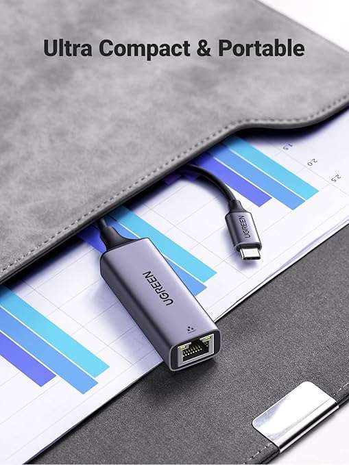 UGREEN USB-C to Ethernet Adapter – 1000Mbps Network Speed - Image 3