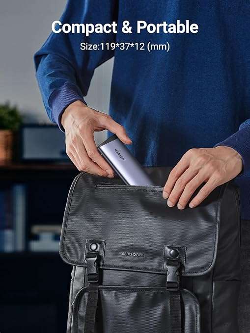 UGREEN M.2 NVMe SSD Enclosure 10Gbps USB 3.2 Gen 2 - Image 2