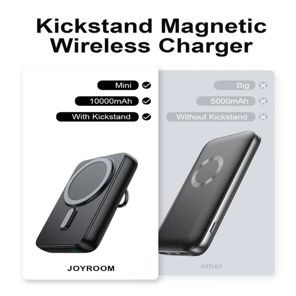 Joyroom JR-W050 20W Wireless Power Bank 10000mAh – Black - Image 5