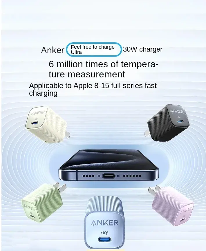 Anker 30w fast charger for iPhone usb-c - Image 5