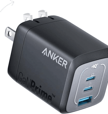 Anker 67W GaN Prime Fast Adapter 2C+U with GaN technology