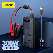Baseus IGBT Power Car Inverter 300W (220V CN/EU ) Black
