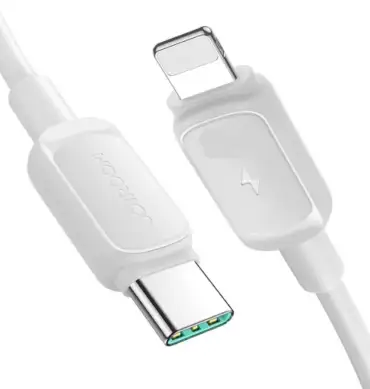 S-A14 30W Fast Charging (Type C To Lightning) 1.2M - White