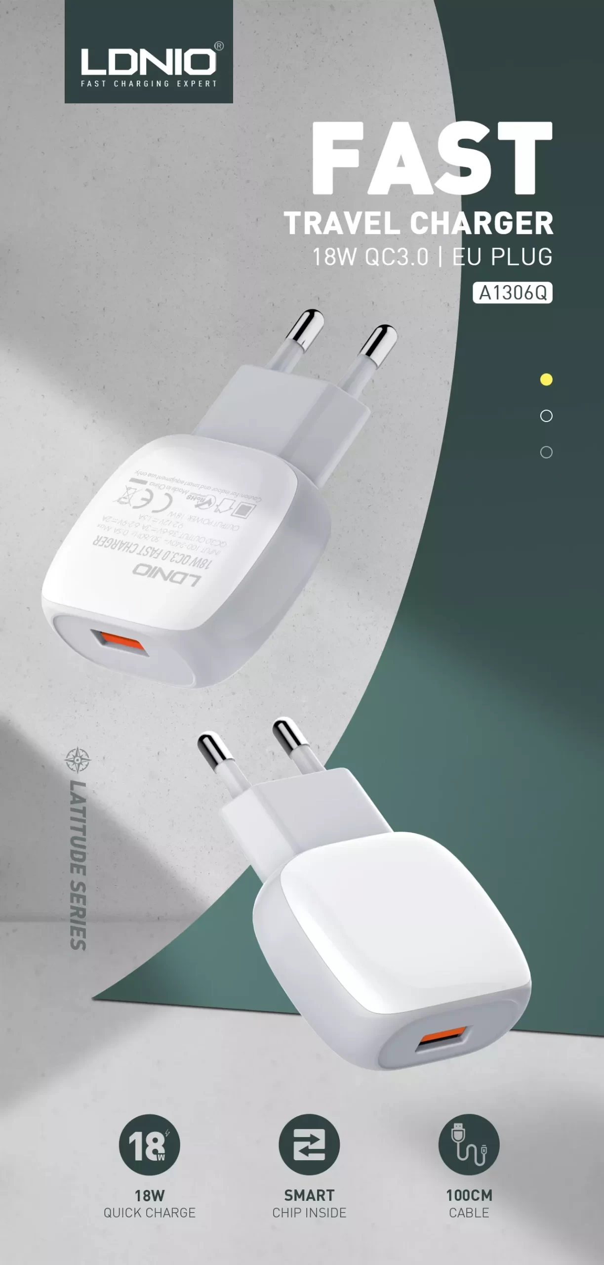 Ldnio 18W QC3.0 Fast Charger - Image 5