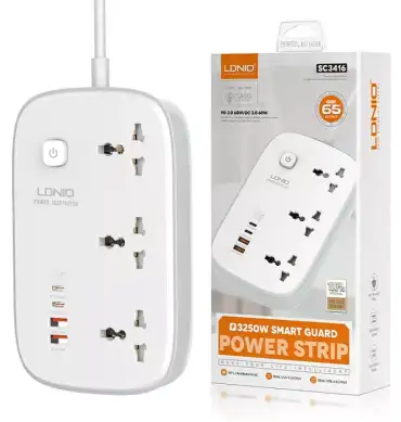 Ldnio 3AC Outlets 4-USB Power Strip