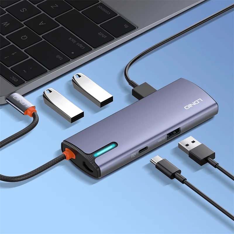 Ldnio 5-in-1 Expansion Multifunctional Hub DS-15U