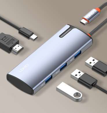 Ldnio 5-in-1 USB C Docking Station DS-15H