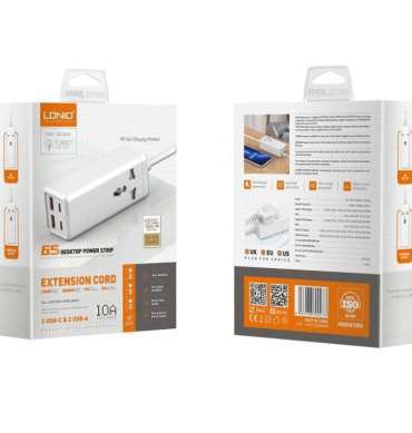 Ldnio Power Strip 65W Desktop SC1418-white