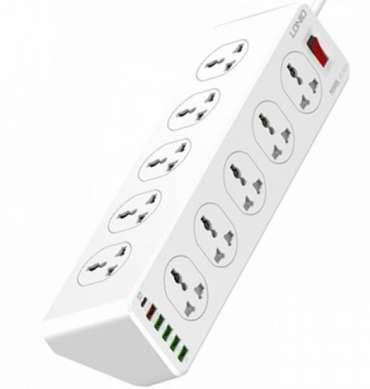 Ldnio 2500W 10 Outlet Ports + 6 USB Ports Power Strip