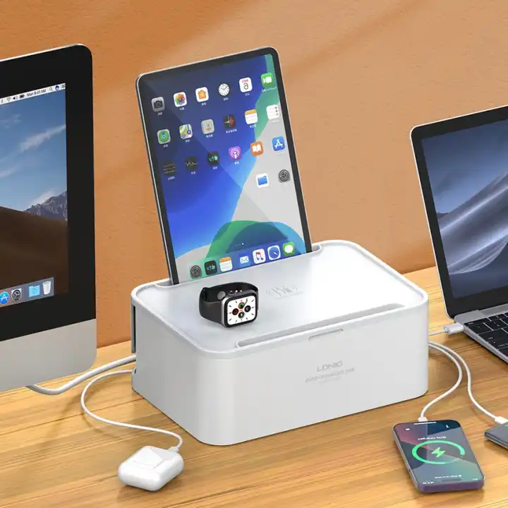 Ldnio Smart Outlets Power Socket Storage Box