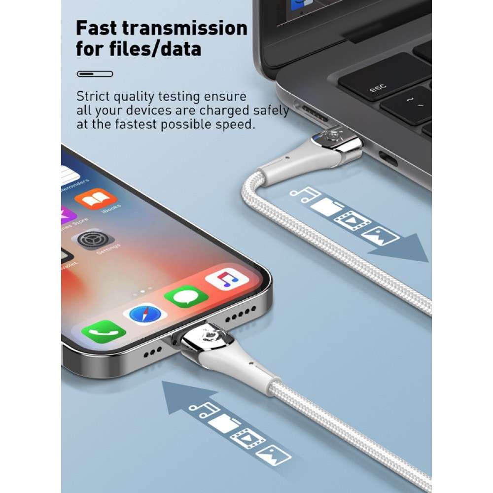 Ldnio LC862I USB-C To iPhone Fast Charging Cable 30W 2-meter - Image 3