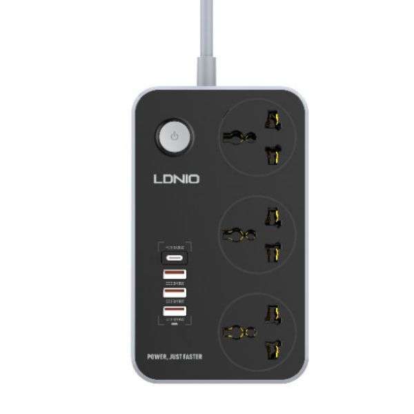 Ldnio 20W 3 QC 3.0 Ports EU Plug Fast Charging Power Extension