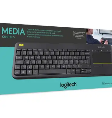 Logitech K400 Plus Wireless Touch Keyboard