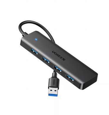 UGREEN 25851 USB 3.0 Hub 4 Ports USB A Splitter Ultra-Slim USB Expander