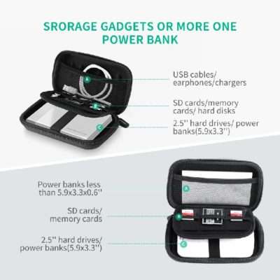 Ugreen Hard Drive Case for 2.5” Drives and Battery Pack - Image 4