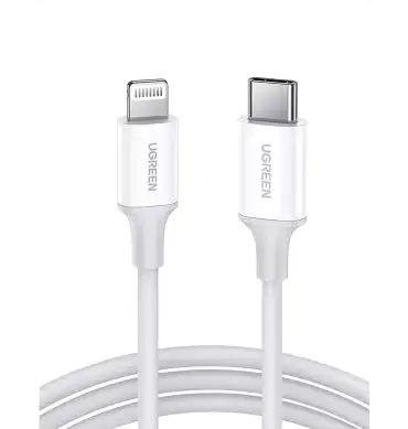 UGREEN USB-C to Lightning M/M Cable Rubber Shell 1m