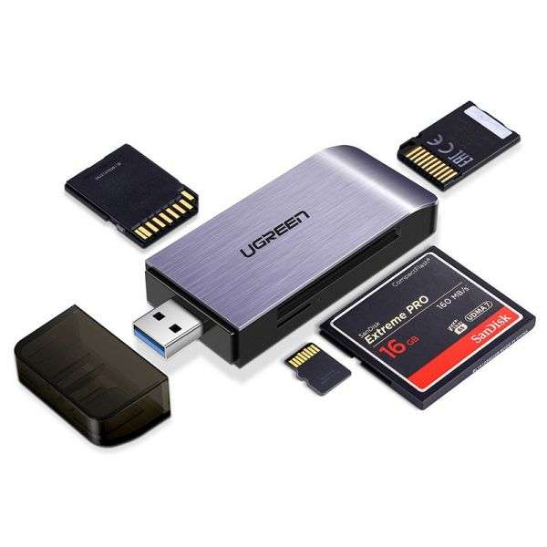 Ugreen 4-in-1 USB 3.0 Card Reader With 5GBPS Data Transfer
