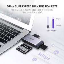 Ugreen 4-in-1 USB 3.0 Card Reader With 5GBPS Data Transfer - Image 3