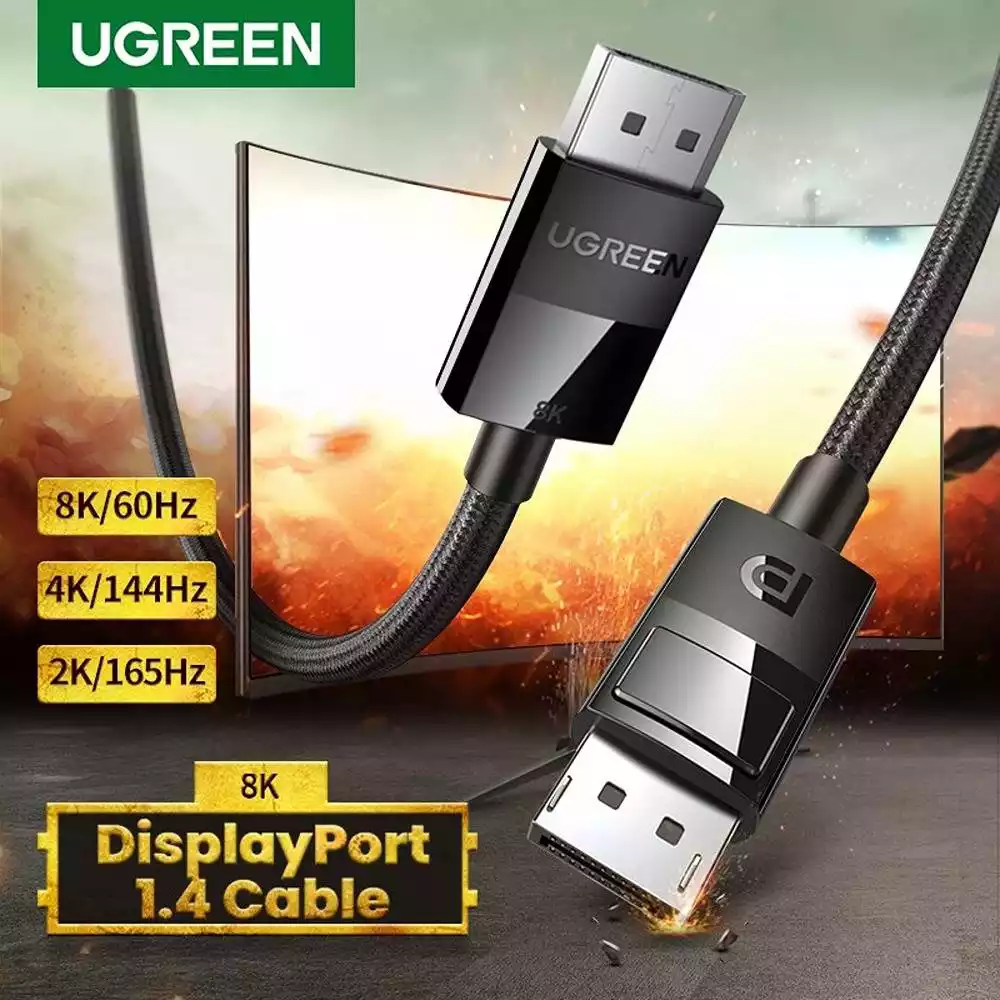 Ugreen DisplayPort 1.4 Male to Male Cable 5m - Image 2