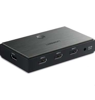 UGREEN 2-in-1 HDMI Splitter 4K 60Hz - HDMI 2.0 Splitter
