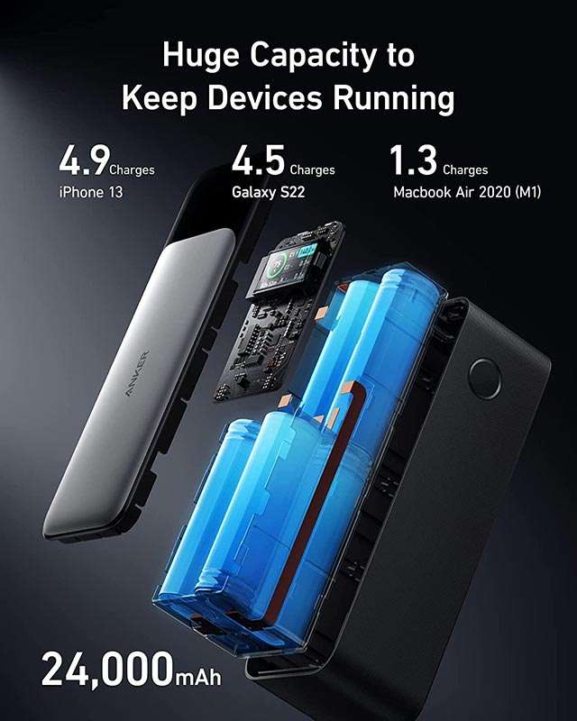 Anker 737 Power Bank (Power Core 24K) 140W - Image 4
