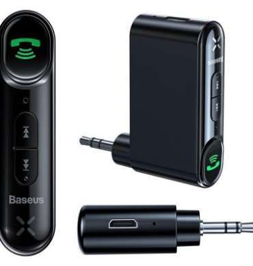 Baseus BSBA-02 AUX Wireless Audio Receiver Black