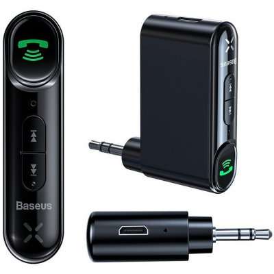Baseus BSBA-02 AUX Wireless Audio Receiver Black