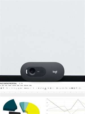 Logitech C505e Webcam | 720p Video & Noise-Reducing Mic - Image 3