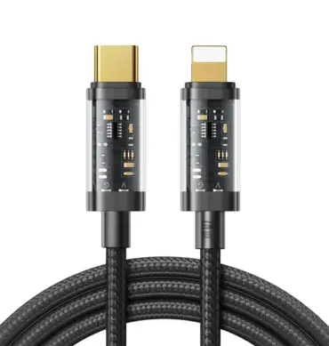 S-CL020A12 Type C To Lightning 20W Cable 1.2M Black