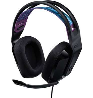 Logitech G335 Wired Gaming Headset - Black