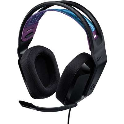 Logitech G335 Wired Gaming Headset - Black
