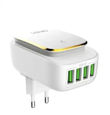 4-Port USB Charger with LED Light – LDNIO A4405