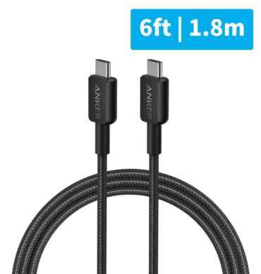 USB-C Charging Cable – Anker 543 6ft 100W