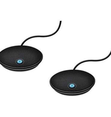 Logitech Group Expansion Mics for Better Audio in Large Rooms