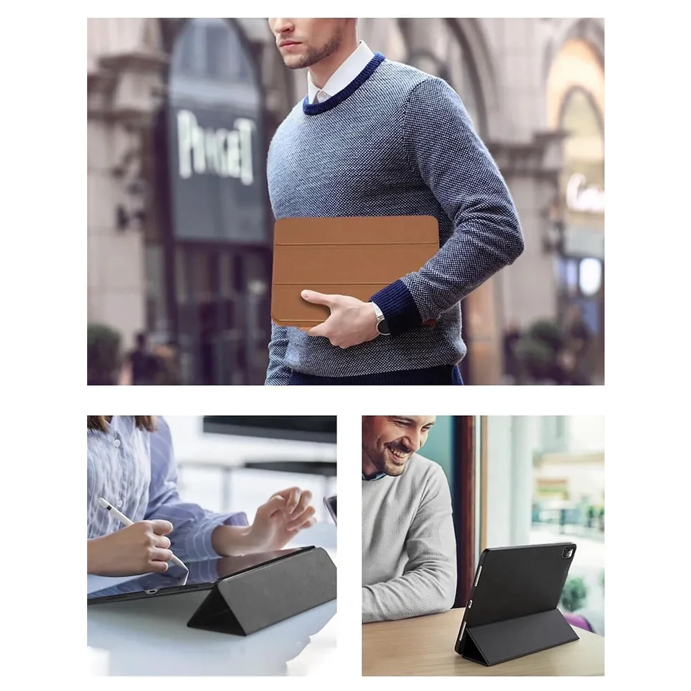 Wiwu Detachable Magnetic Case - Brown & Black (iPad Pro 11") - Image 4
