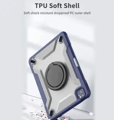 Wiwu Mecha Protective Case for iPad 10.2"/10.5" Black & Blue