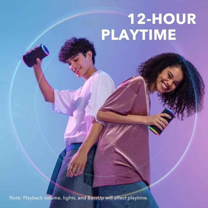 Anker Soundcore Flare 2 ,Portable, IPX7 Waterproof Protection - Image 3